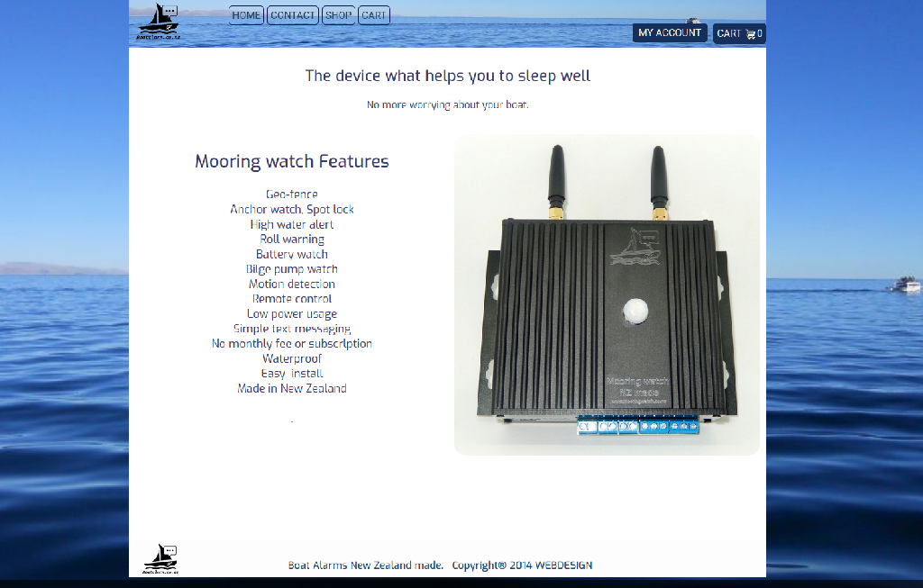 NAVANET Boat Alarm Mooring Watch  latest-creations 