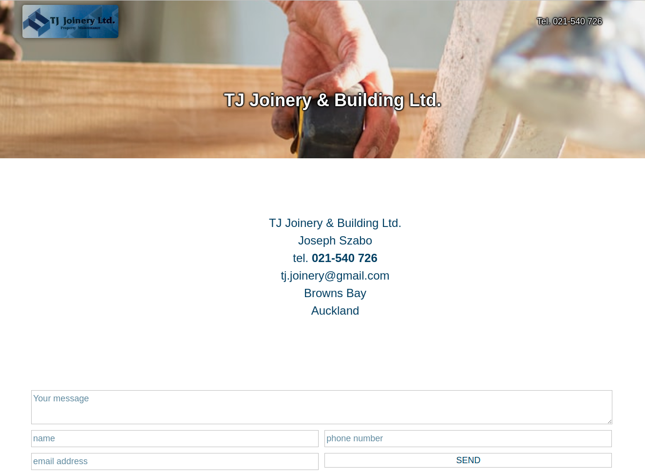 NAVANET TJ Joinery & Building Ltd.  latest-creations 